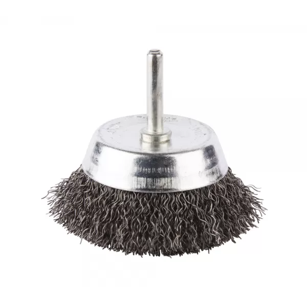 Miskovitý kartáč z ocelového drátu,válcová stopka,63x6mm Makita D-39920