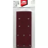Papír brusný suchý zip 100x240mm 10 děr K40, 10ks