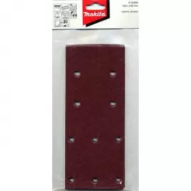 Papír brusný suchý zip 100x240mm 10 děr K40, 10ks