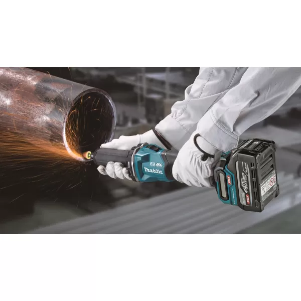 Aku přímá bruska s regulací Li-ion XGT 40V bez aku Makita GD001GZ