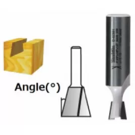 Fréza pro rybinový spoj stopka 8 mm,9,5x9,5x40 mm Makita D-48066