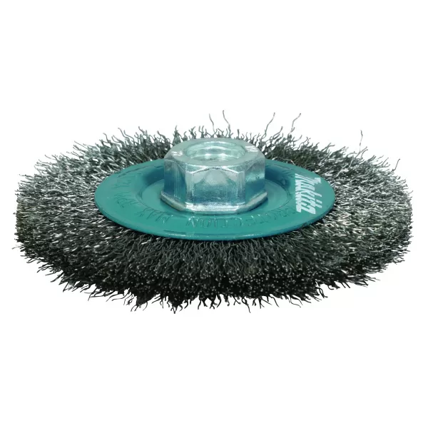 Kartáč kotoučový 115mm, drát nerezový vlnitý 0,3mm Makita D-77512