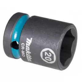 Klíč nástrčný 1/2", čtyřhran, IMPACT BLACK, 20mm Makita E-16162