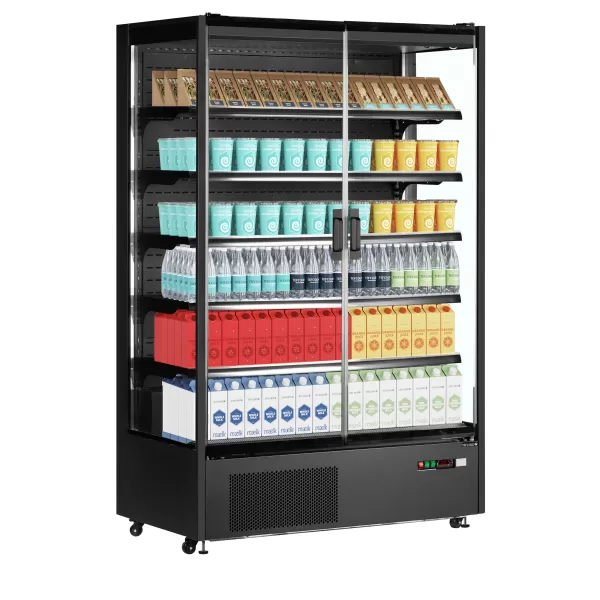 Chladicí vitrína přístěnná, kř. dveře Tefcold PC1250B