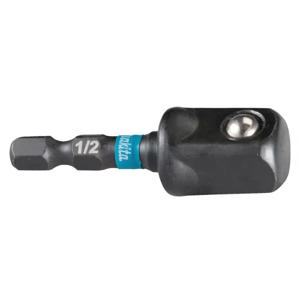 Torzní adaptér 1/4" IMPACT BLACK, čtyřhran 1/2", 50mm Makita B-66874
