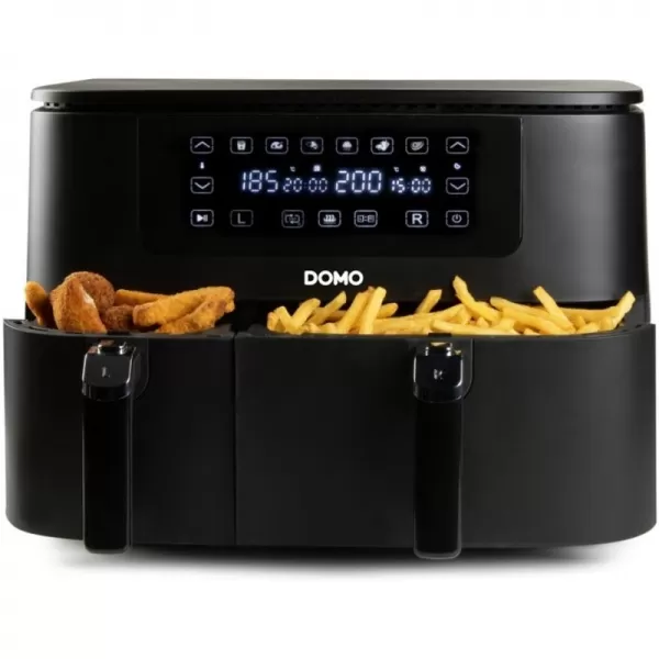 Dvojitá horkovzdušná fritéza 3+6 l DOMO DO546FR