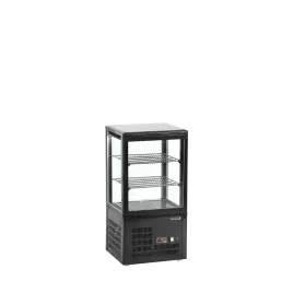 Chladicí vitrína stolní, černá Tefcold UPD 60 BLACK