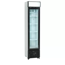 Chladicí skříň prosklené dveře Tefcold FSC 175H
