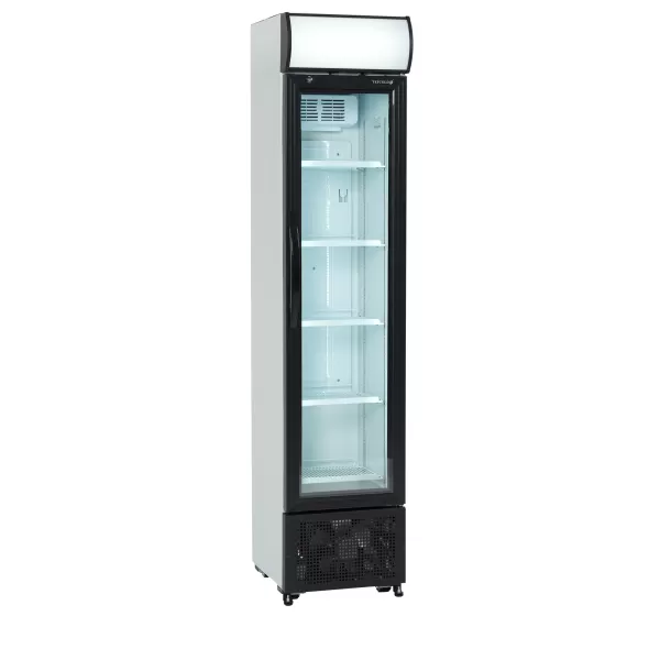 Chladicí skříň prosklené dveře Tefcold FSC 175H