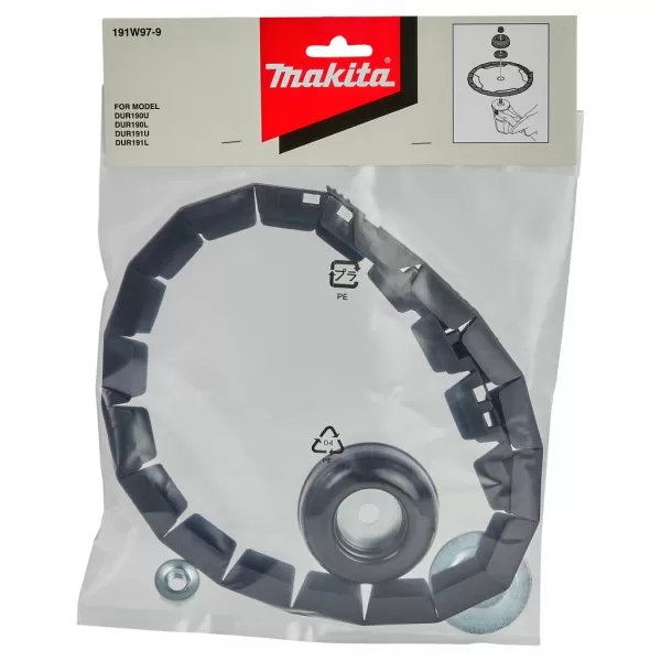 Sada dílů pro uchycení vyžínacího nože Makita 191W97-9