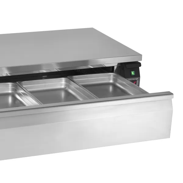 Kombinovaný chladicí / mrazicí stůl 2 zásuvky Tefcold UD2-3