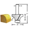 Zaoblovací fréza s ložiskem stopka 6 mm,19x9,5x53 mm R 3,2mmm Makita D-48290