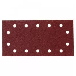 Papír brusný suchý zip 115x229mm 14 děr K150, 50ks STOP