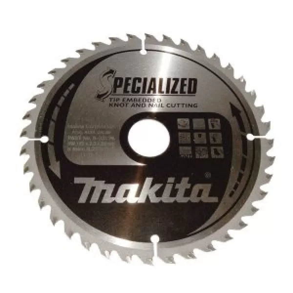 Kotouč pilový dřevo SPECIALIZED se zapuštěnými zuby 185x2x30mm 40Z = old B-09494