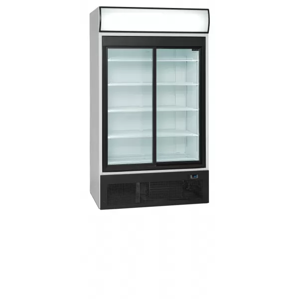 Chladicí skříň prosklené posuv. dveře Tefcold FSC 1950 S