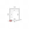 Panely ke stavebnicovým boxům 120 mm Tefcold CR 150x180x220