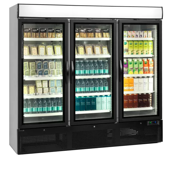 Chladicí skříň prosklené dveře Tefcold NC 7500 G