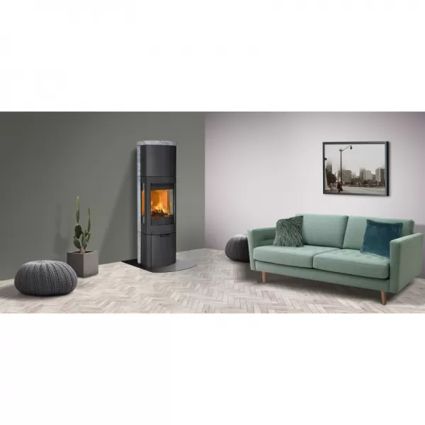 Krbová kamna černý lak Jotul F 377v2 Advance High Top BP