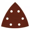 Papír brusný suchý zip 94x94x94mm 6 děr K180, 10ks