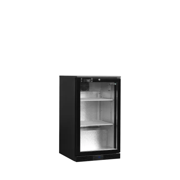 Minibar prosklené křídlové dveře, černá Tefcold DB106H