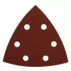 Papír brusný suchý zip 94x94x94mm 6 děr K150, 50ks