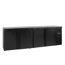 Minibar, plné křídlové dveře, černá Tefcold CBC 410