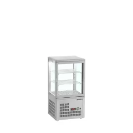 Chladicí vitrína stolní, šedá Tefcold UPD 60 GREY