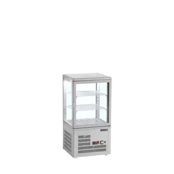 Chladicí vitrína stolní, šedá Tefcold UPD 60 GREY