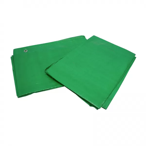 Zakrývací plachta zesílená PE s oky 130g/m2 8x12 m XTline P19668