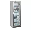 Mrazicí skříň prosklené dveře, nerez Tefcold UF 400 SG