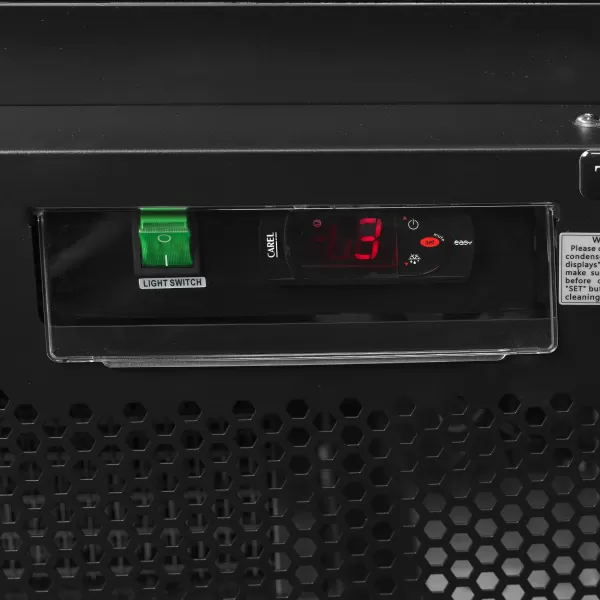 Chladicí skříň prosklené kř. dveře Tefcold Atom Maxi C3DBB