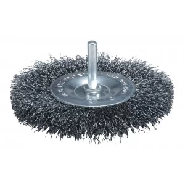 Kotoučový kartáč z ocelového drátu,válcová stopka,50x6mm