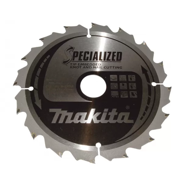 Kotouč pilový dřevo SPECIALIZED se zapuštěnými zuby 185x2x30mm 16Z Makita B-33043