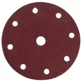 Papír brusný suchý zip 150mm 9 děr K120, 50ks