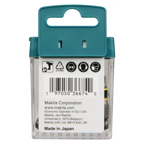 Torzní bit řady Impact Premier (C-form) T15-25mm, 15 ks Makita E-25943