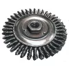 Kotoučový kartáč z ocelového drátu,splétaný drát 0,5mm,115mm