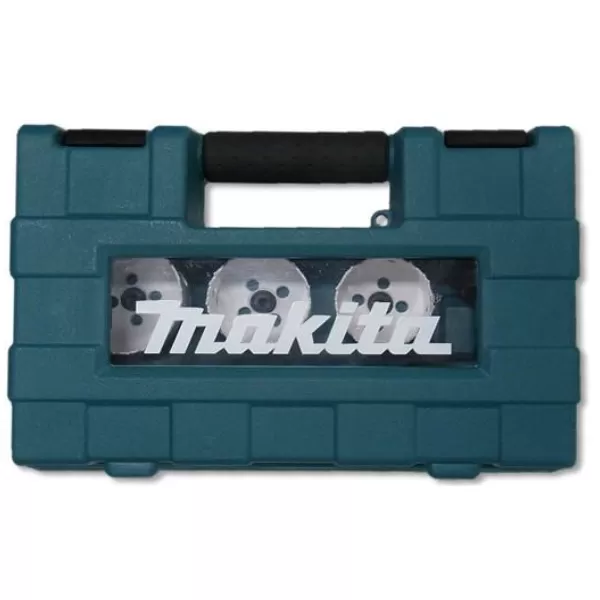 Sada děrovek BiM 13 ks v plastovém kufru Makita D-63993