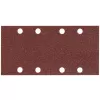 Papír brusný suchý zip 93x185mm 8 děr K120, 10ks