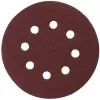 Papír brusný suchý zip 125mm 8 děr K320, 50ks