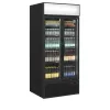 Chladicí skříň prosklené kř. dveře Tefcold FSC891H Black