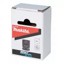 Klíč nástrčný 1/2", čtyřhran, IMPACT BLACK, 21mm Makita E-16178