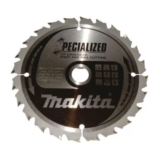 Kotouč pilový dřevo SPECIALIZED se zapuštěnými zuby 165x2x20mm 24Z = old B-09391