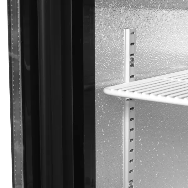 Minibar prosklené křídlové dveře, černá Tefcold DB106H