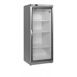 Chladicí skříň prosklené dveře, nerez Tefcold UR 600 SG