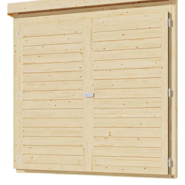 Dřevěná garáž KARIBU FAHRRADGARAGE (38647) natur LG3039