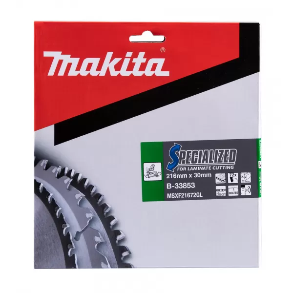 Kotouč pilový lamino SPECIALIZED 216x2.5x30mm 72Z Makita B-33853
