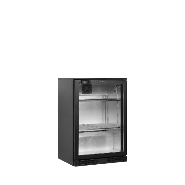 Minibar prosklené křídlové dveře, černá Tefcold BA11H