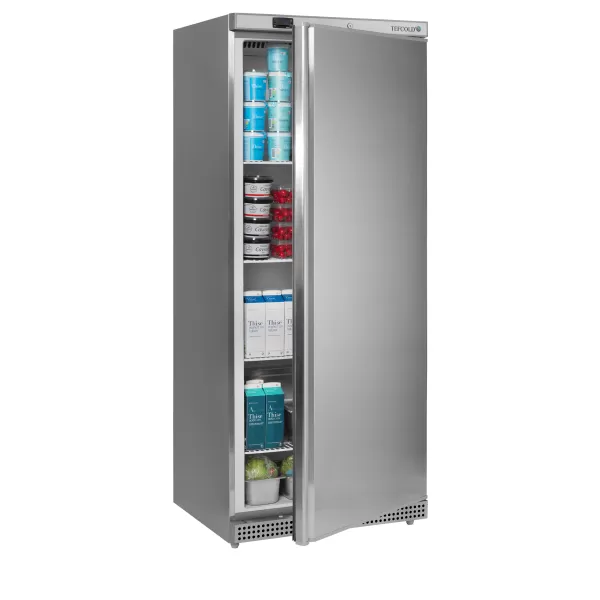 Chladicí skříň s plnými dveřmi, nerez Tefcold UR 600 X1