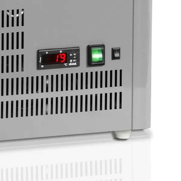 Chladicí vitrína stolní, šedá Tefcold UPD 60 GREY