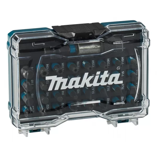 Sada torzních bitů 1/4" IMPACT BLACK 33 ks v plastové krabičce, 10 bal Makita E-12441-10